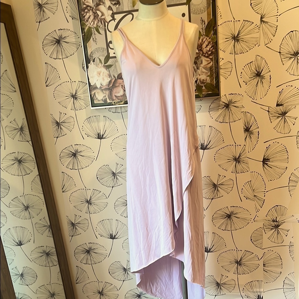 Lush XS Lavender Asymmetrical Hem Dress